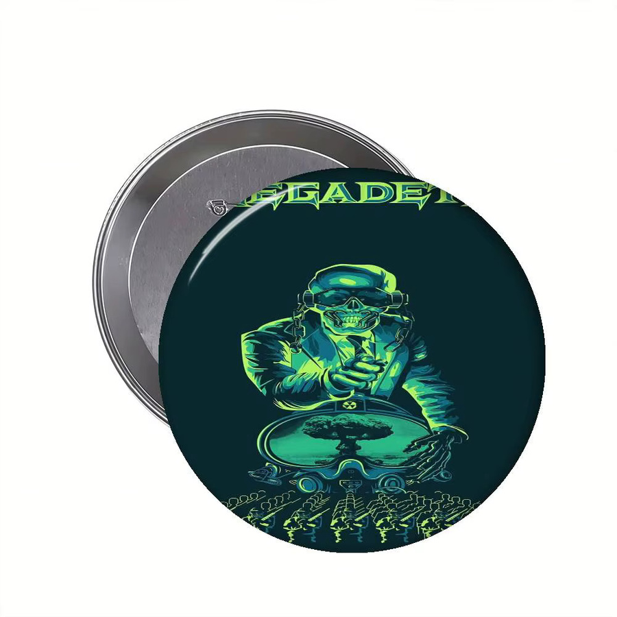 Brosche Megadeth Creator, Bunt, Verspielt - Bild 6