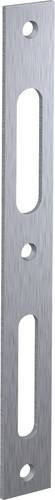 Basi Flachschliessblech FLB 946 aus Edelstahl in Silber, B/H: 21,5 x 2,4 cm, Tiefe: 0,3 cm - Bild 1