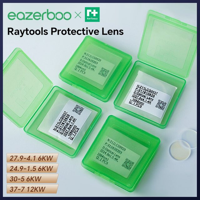 Raytools Laserschutzlinse BM110 BM111 BT240S für Laserkopfteile - Bild 1