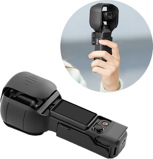 DJI Osmo Pocket 4 Schutzhülle in Schwarz mit kratzfestem Objektivschutz - Bild 1
