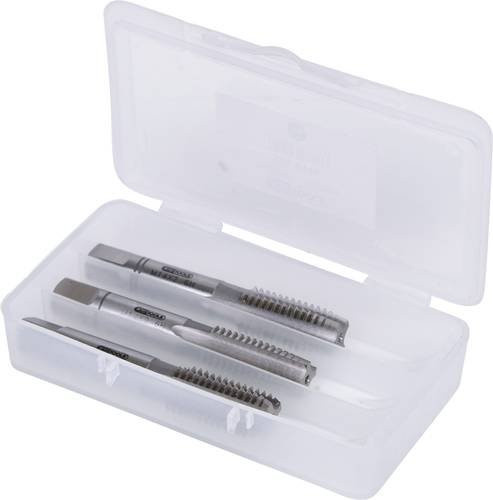 KS Tools HSS Handgewindebohrer-Set M14 x 2, metrisch, silberfarben, Stahl - Bild 1