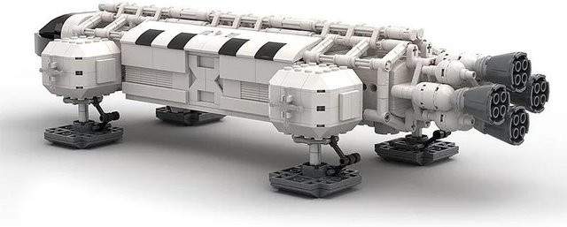 ixBricks Space 1999 Eagle Raumschiff Raumhafen Bausteine 6–12 Jahre - Bild 1