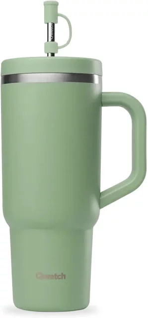 Isothermischer Becher Qwetch in Grün, 0,47 l - Bild 1