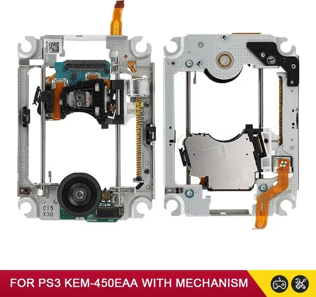 Sony Ersatz-Laserlinse KEM-450EAA für PlayStation 3 Slim Konsole inklusive Deck in Silber - Bild 1
