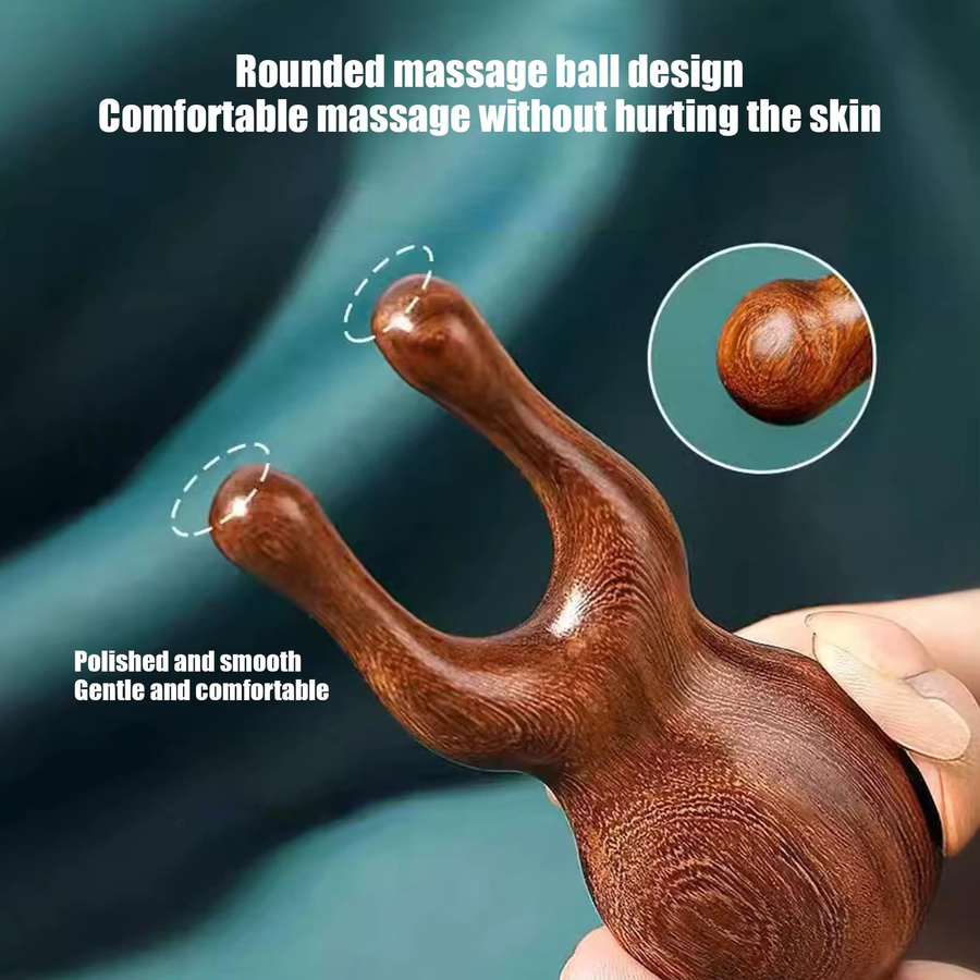 DUTRIEUX Sandelholz Kopfhaut- und Gesichtsmassagegerät - Bild 4