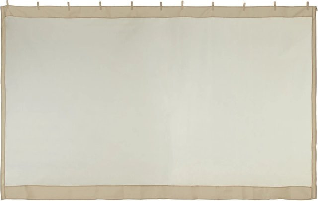 Relaxdays Moskitonetz für Pavillon aus Netzstoff in Beige mit Reißverschluss und Klettverschluss, B x T: 3 x 3 m - Bild 1