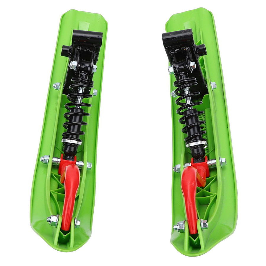 Artleeh Go-Kart Schnee-Schlitten Kunststoff-Ski-Set - Bild 2