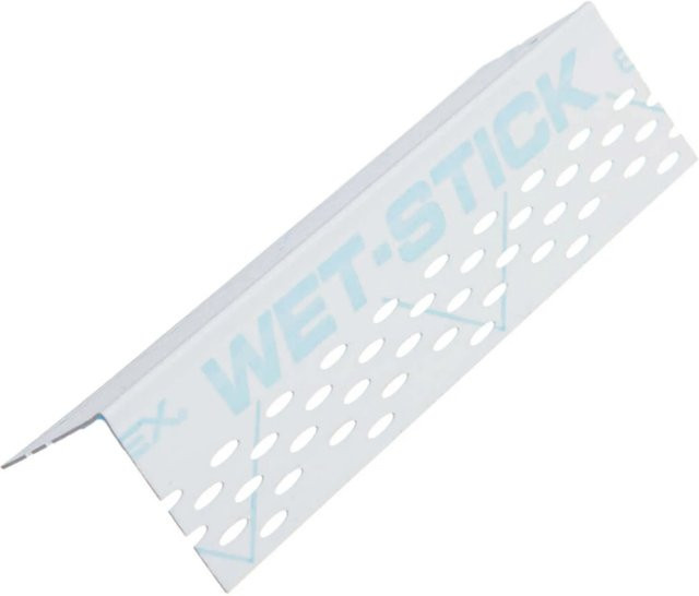 Strait-Flex Kantenprofil Wet-Flex 100 mit 90 Grad Winkel, Weiß, B: 5,0 cm, H: 5,0 cm, L: 274 cm - Bild 1
