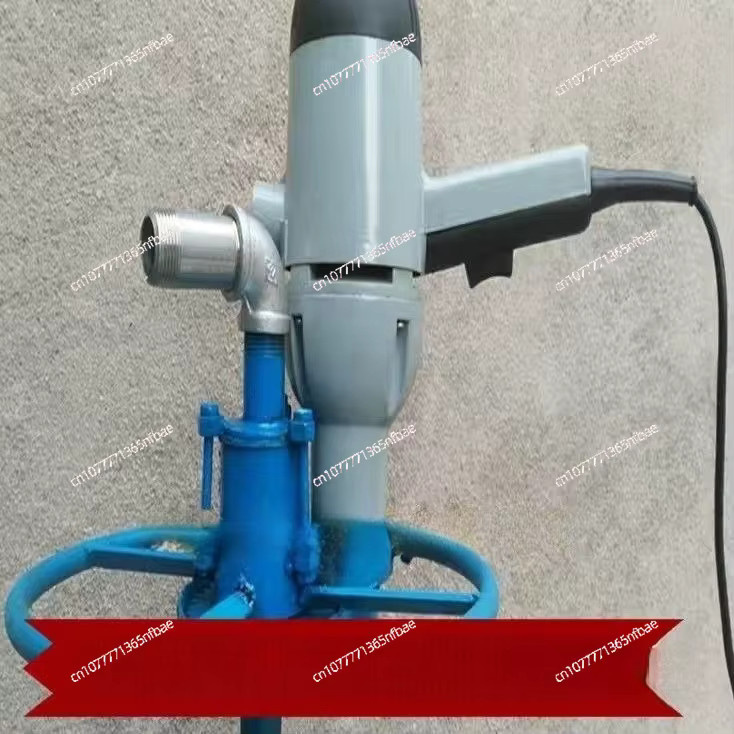 Elektrisches Brunnenbohrgerät Set in Blau für den Haushalt, tragbare Tischbohrmaschine - Bild 2