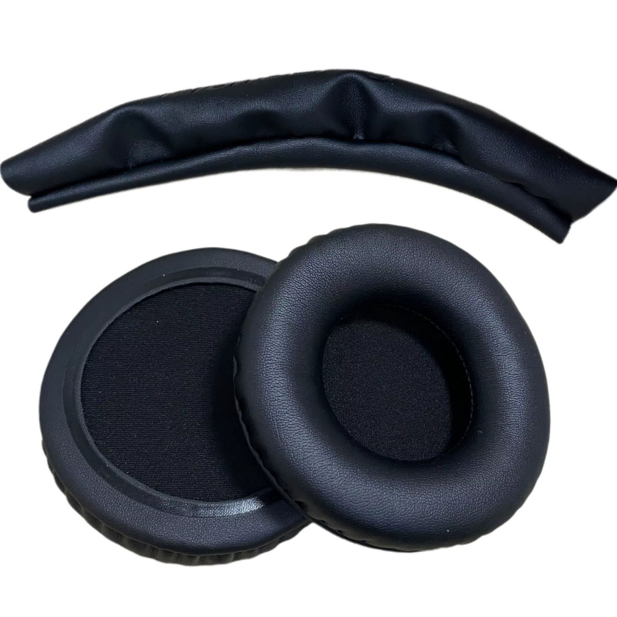 Pioneer Ersatz-Set aus PU-Haut und Ohrpolstern für professionelle DJ-Kopfhörer HDJ-X5 und HDJ-X5BT in Schwarz - Bild 4