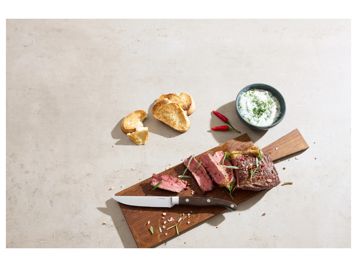 SILVERCREST Steakmesser-Set in Schwarz-Braun - Bild 2