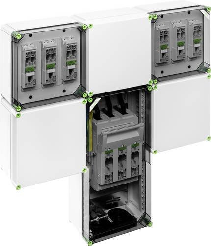 Spelsberg GWS 7220 NH Generatoranschlusskasten in Weiß, B: 96,0 cm, H: 25,4 cm - Bild 1