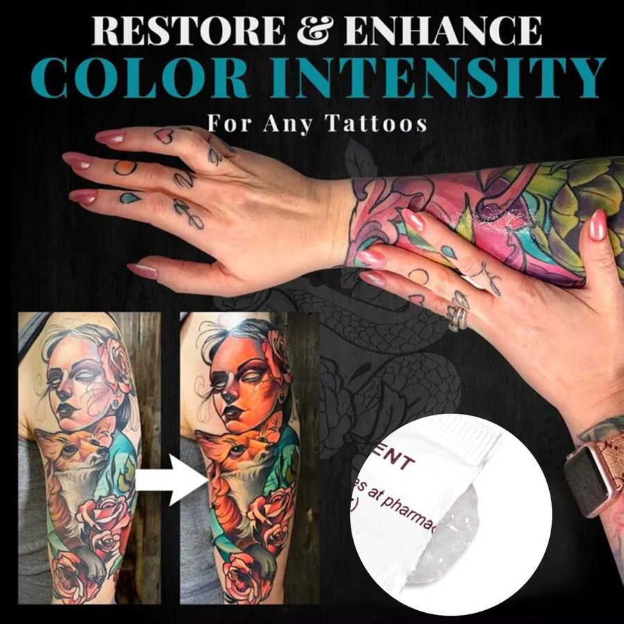 TRUE STAR Tattoo Reparatur Gel, Vitamin, Unisex - Bild 5