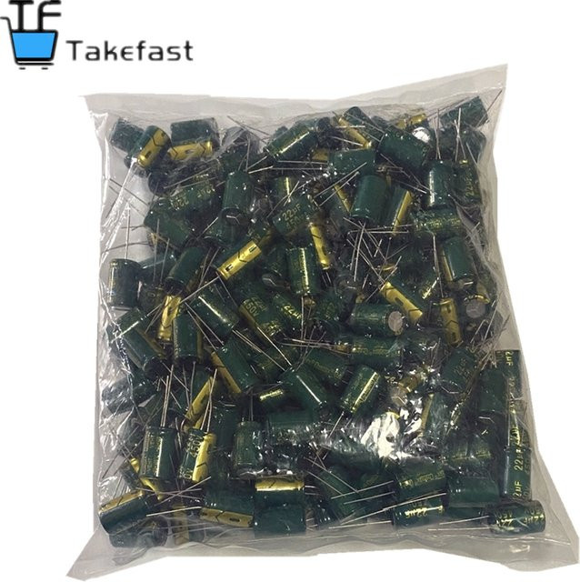 Takefast Elektrolytkondensator in verschiedenen Spannungen und Kapazitäten - Bild 1