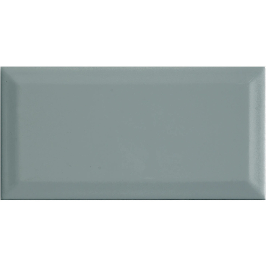 Wandfliese Metro Facette von UNITED TILE UND MOSAIC in Grau glänzend glasiert, B: 20 cm, H: 10 cm - Bild 2