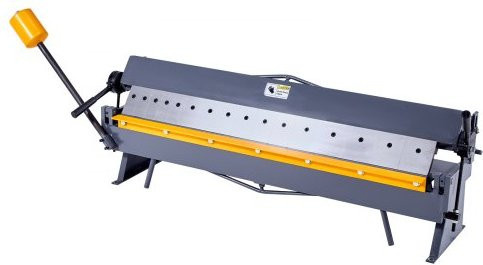 VEVOR Blechbiegemaschine mit 1220 mm Kantbank, 16 Finger, 0–135 Grad einstellbar, grau - Bild 1