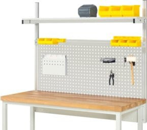 RAU System-Aufbau Komplettset 01 aus Aluminium in Grau, Breite: 150 cm - Bild 1