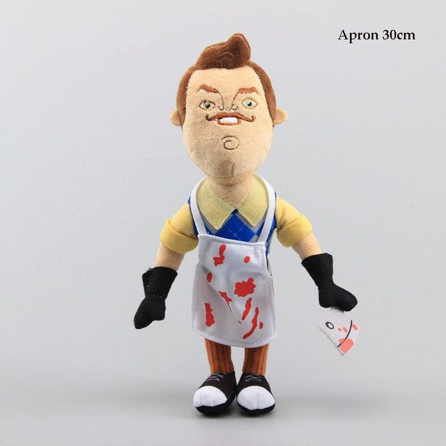 DewBloom Hello Neighbor Metzger, Plüschfigur, Stofftier, 30cm - Bild 1