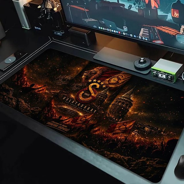 Xiaomi Galatasaray Gaming-Mauspad XXL rutschfest, B/B: 90 x 40 cm, multicolor - Bild 1