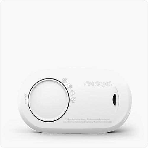 FireAngel FA3820-EUX10 Kohlenmonoxid-Melder in Weiß mit 10-Jahres-Batterie - Bild 1