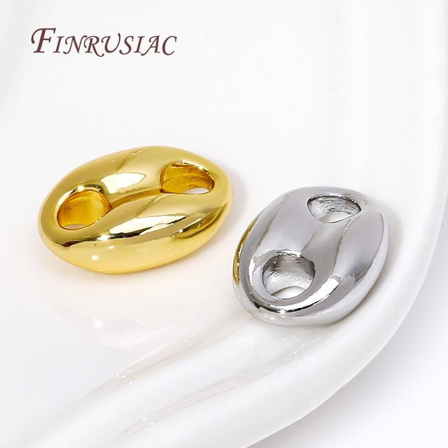 FINRUSIAC Armbandverbinder, 18 Karat vergoldet, Gold, Unisex - Bild 1