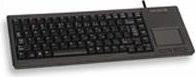Cherry XS G84-5500 Mechanische USB-Tastatur mit Touchpad, US-Layout, Schwarz - Bild 1