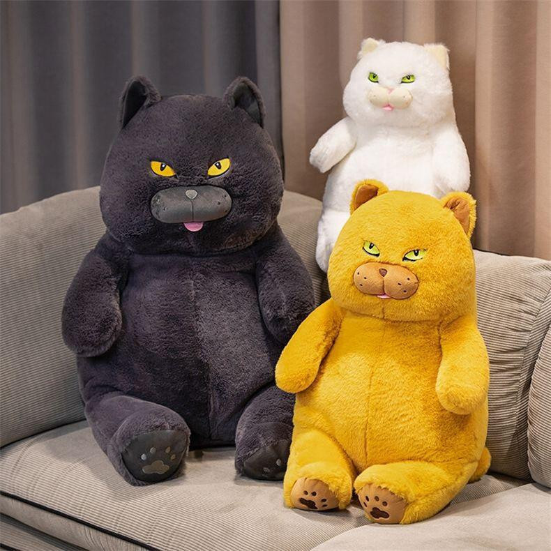 Yiran bag Englisches Kurzes Blaues Katzen-Stofftier Plüschtier ab 3–6 Jahren - Bild 1