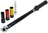 Gedore Drehmomentschlüssel-Satz mit 1/2 Zoll Vierkantantrieb, 40-200 Nm, Set mit Kraftsteckschlüsseln und Verlängerung, Multicolor - Bild 1