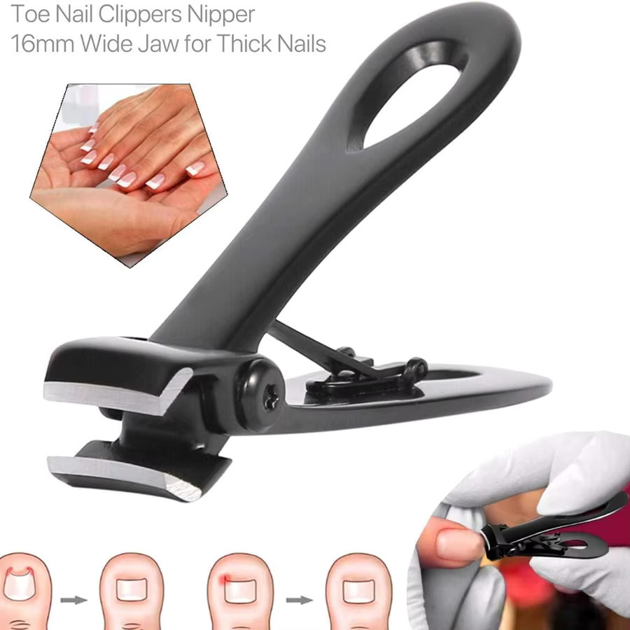 Ouriner Nagelknipser, Schwarz, Unisex - Bild 2