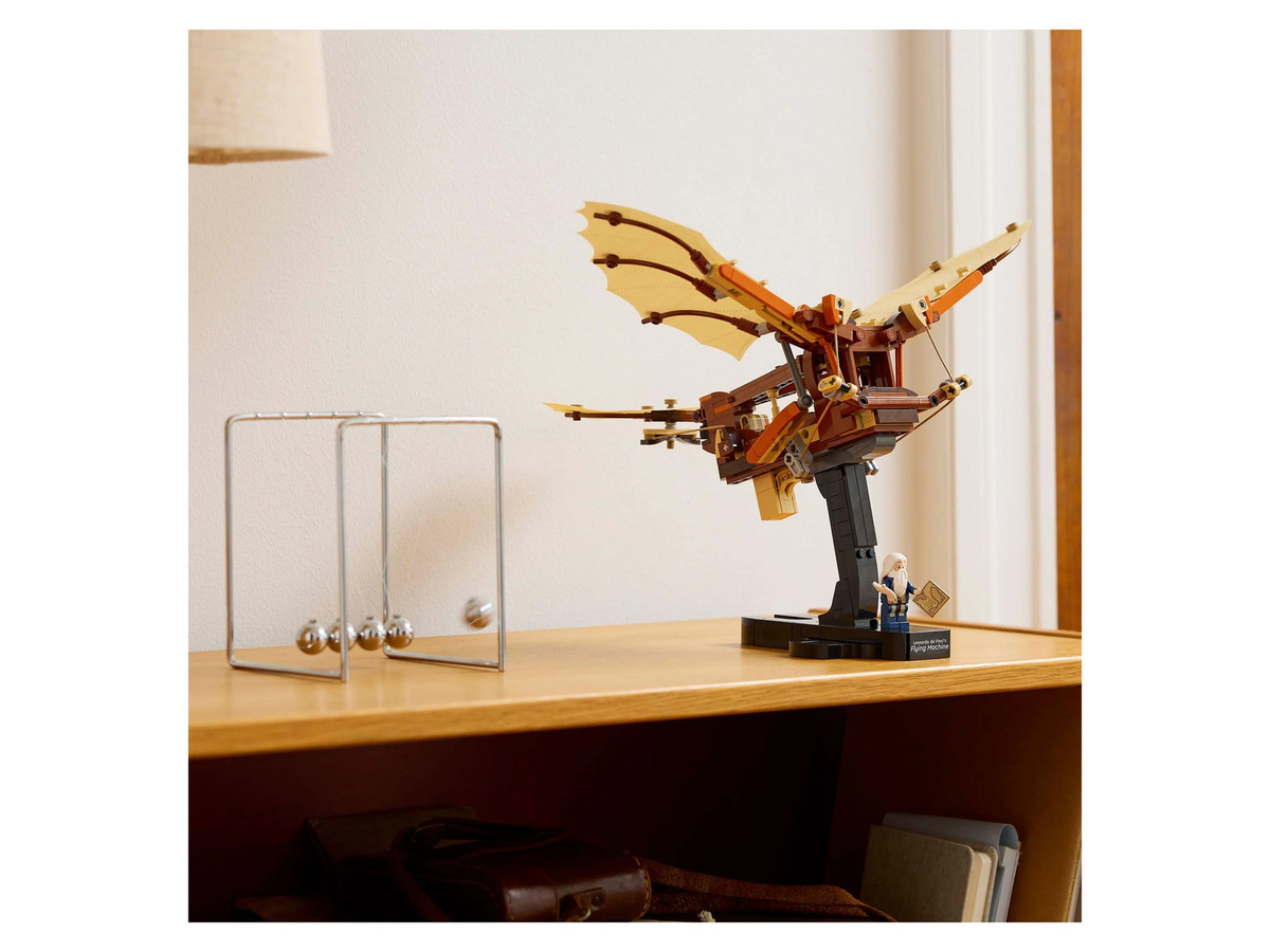 LEGO Icons Leonardo da Vincis Fluggerät Konstruktionsspielzeug - Bild 4