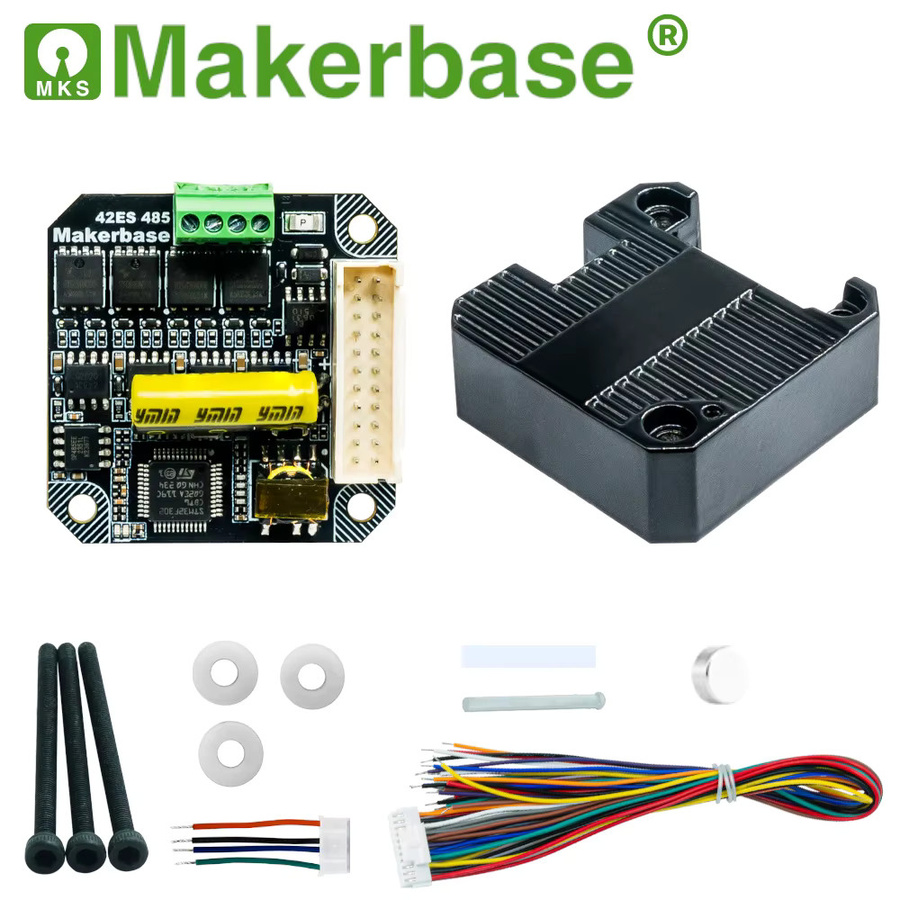Makerbase MKS SERVO42ES NEMA17 Closed-Loop-Schrittmotor-Treiber für CNC- und 3D-Drucker mit Gen_L FOC Technologie in Schwarz - Bild 1
