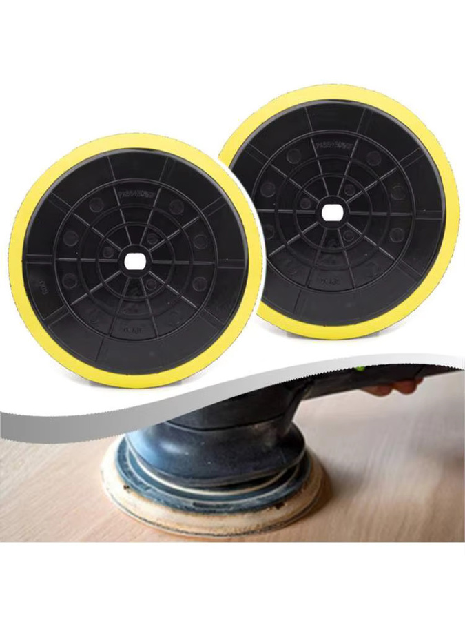 Vibratite Polierpads Set, 2 Stück Polierscheiben-Trägerpads für kabellose Poliermaschinen zum Polieren, Detaillieren und Wachsen, 5/6 Zoll - Bild 3