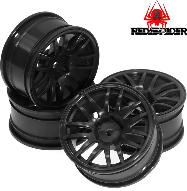 Tamiya Rad, 4-teiliges Set, 52 mm, 1/10 Drift/Drift - Bild 1