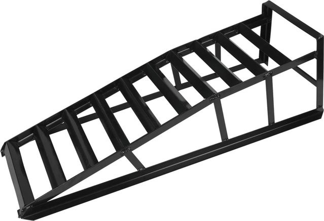 KS TOOLS PKW Auffahrrampe aus Stahl, Paarweise, Schwarz, Reifenbreite: 225 mm - Bild 1