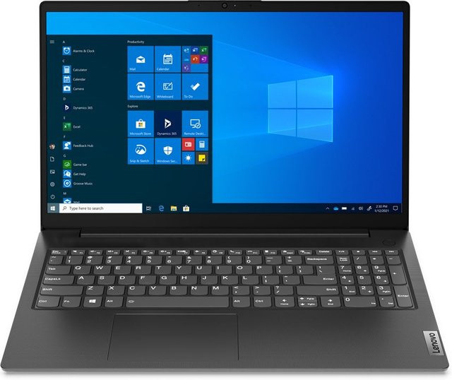 Lenovo V15 G2 IJL Notebook in Schwarz mit 15,6 Zoll Full HD Display, Intel Pentium Prozessor, 8 GB RAM und 256 GB SSD, Windows 11 - Bild 1