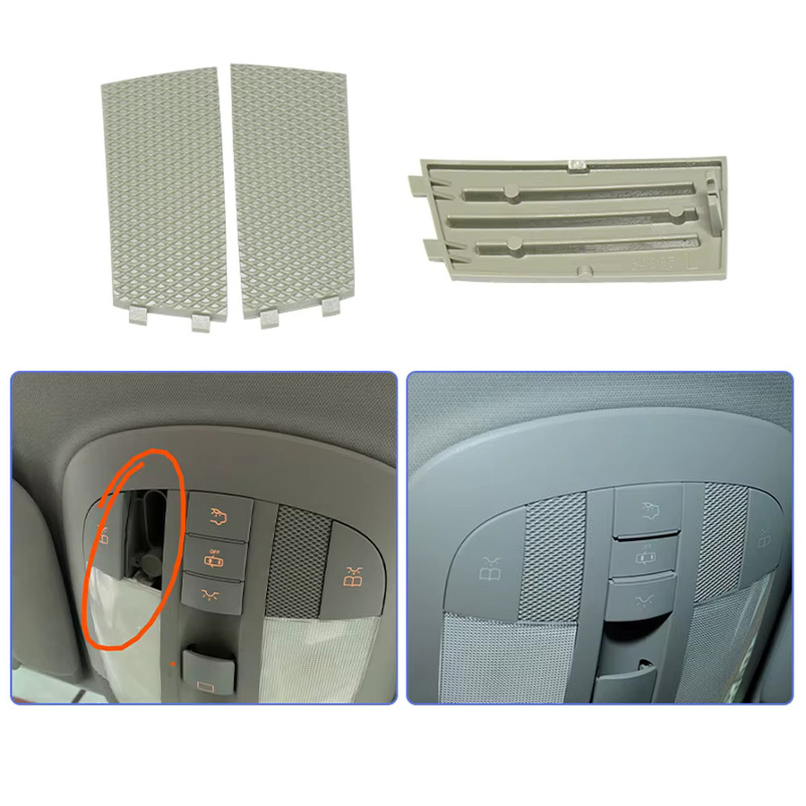 Schiebedach-Schalter Abdeckung für Mercedes Benz W164 ML GL Klasse R300 R320 ML350 GL400 (2006-2012) mit Innenlicht-Grille Dekoration - Bild 5