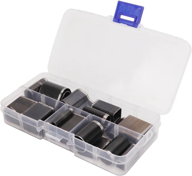 GoolRC Polymer Clay Ausstecher mit 24 Formen für DIY Lochmuster und Lederwerkzeug in Grau - Bild 1
