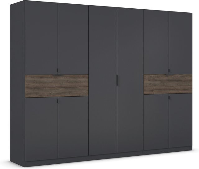 RAUCH BLUE Ticao Drehtürenschrank mit 10 Türen und 2 Schubkästen in Atlantic Oak, Breite: 271 cm, Höhe: 210 cm - Bild 1