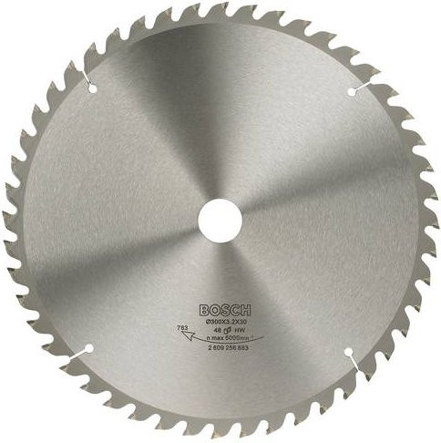 Bosch Precision Hartmetall Kreissägeblatt Silber Durchmesser: 300 mm, Bohrung: 30 mm, 48 Zähne - Bild 1