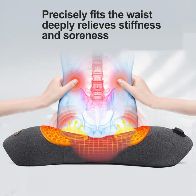 Okayso 3-in-1 Rückenmassagegerät mit Wärme- und Vibrationsmassage, Unisex - Bild 1