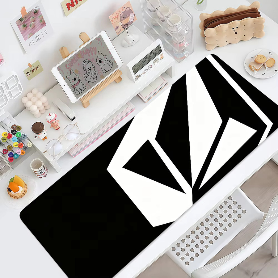 Volcom Mauspad Schwarz rutschfest mit Lockedge-Funktion für Gaming und Büro - Bild 3