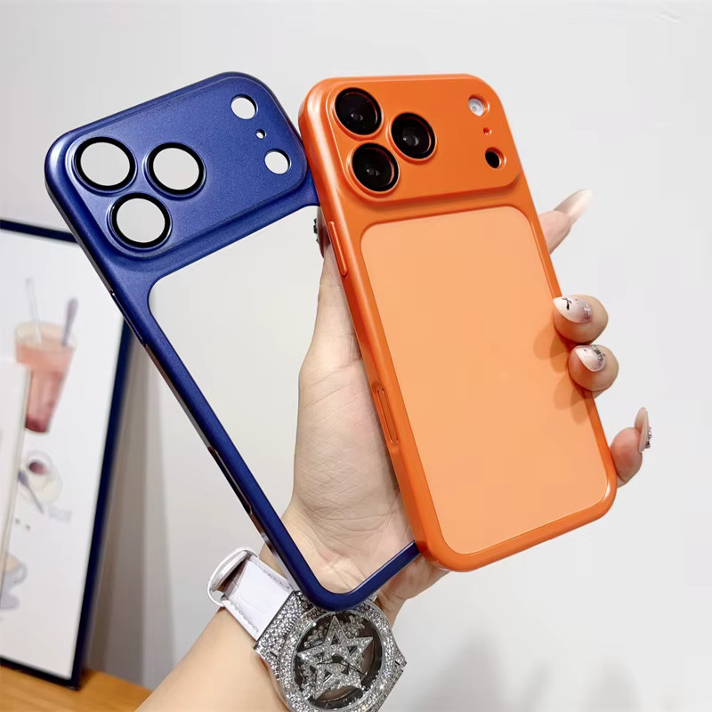 Stoßfeste iPhone Hülle mit Kameralinsen-Schutz und Hartschale in Blau für iPhone 17, iPhone 17 Pro, iPhone 16 Pro und iPhone 16 Pro Max - Bild 2