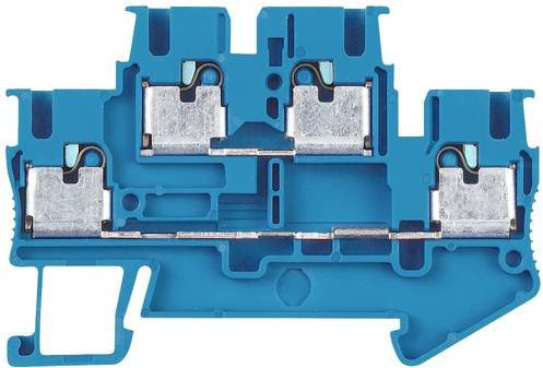 Siemens Doppelstockklemme blau 50 Stück - Bild 1