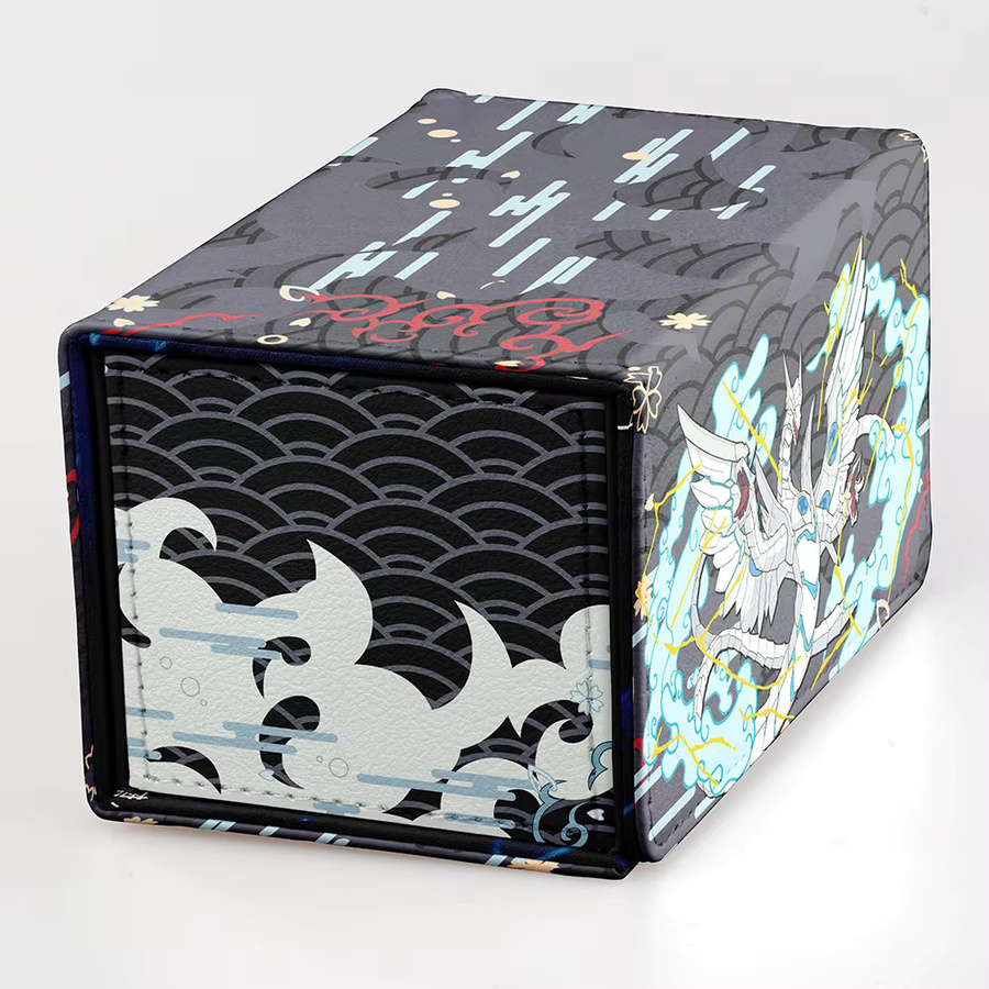 Bandai YuGiOh Sammelkarten-Deck-Hülle, Leder, Karten-Aufbewahrungsbox - Bild 5