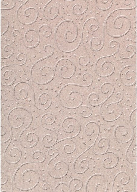 Heyda Prägekarton Milano Braungrau Natur 220g/m², Breite: 50 cm, Höhe: 70 cm - Bild 1