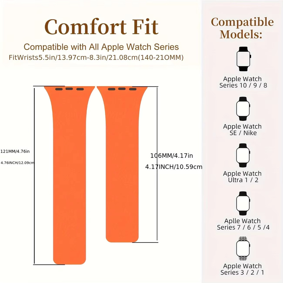 Silikon-Magnetarmband für Apple Watch, Unisex - Bild 2