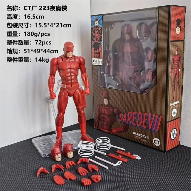 Ct Toys Daredevil Marvel Actionfigur, Einzelfigur, Kunststoff - Bild 1