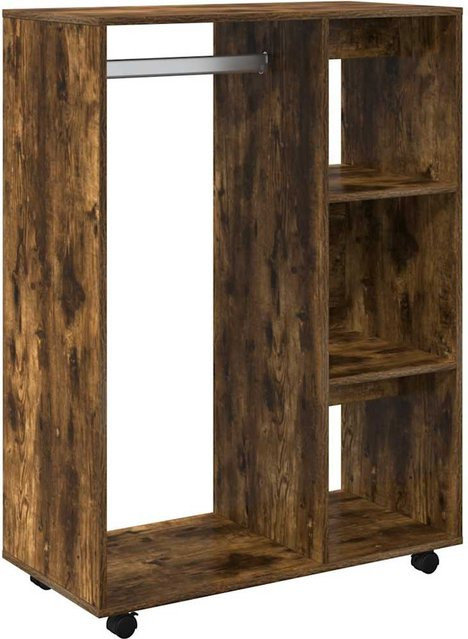 vidaXL Kleiderschrank Räuchereiche Braun B: 80 cm, T: 40 cm, H: 110 cm - Bild 3