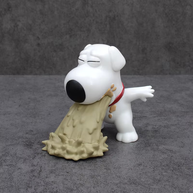 TAKARA TOMY Family Guy Brian Griffin Figur, Desktop-Ornament - Bild 6