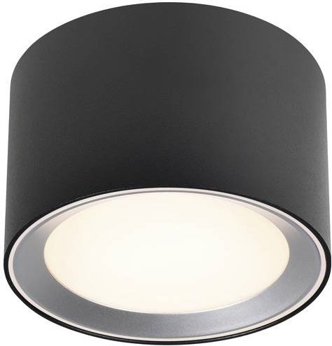 Nordlux Andre LED-Einbauleuchte Schwarz dimmbar IP44 für Badezimmer - Bild 1